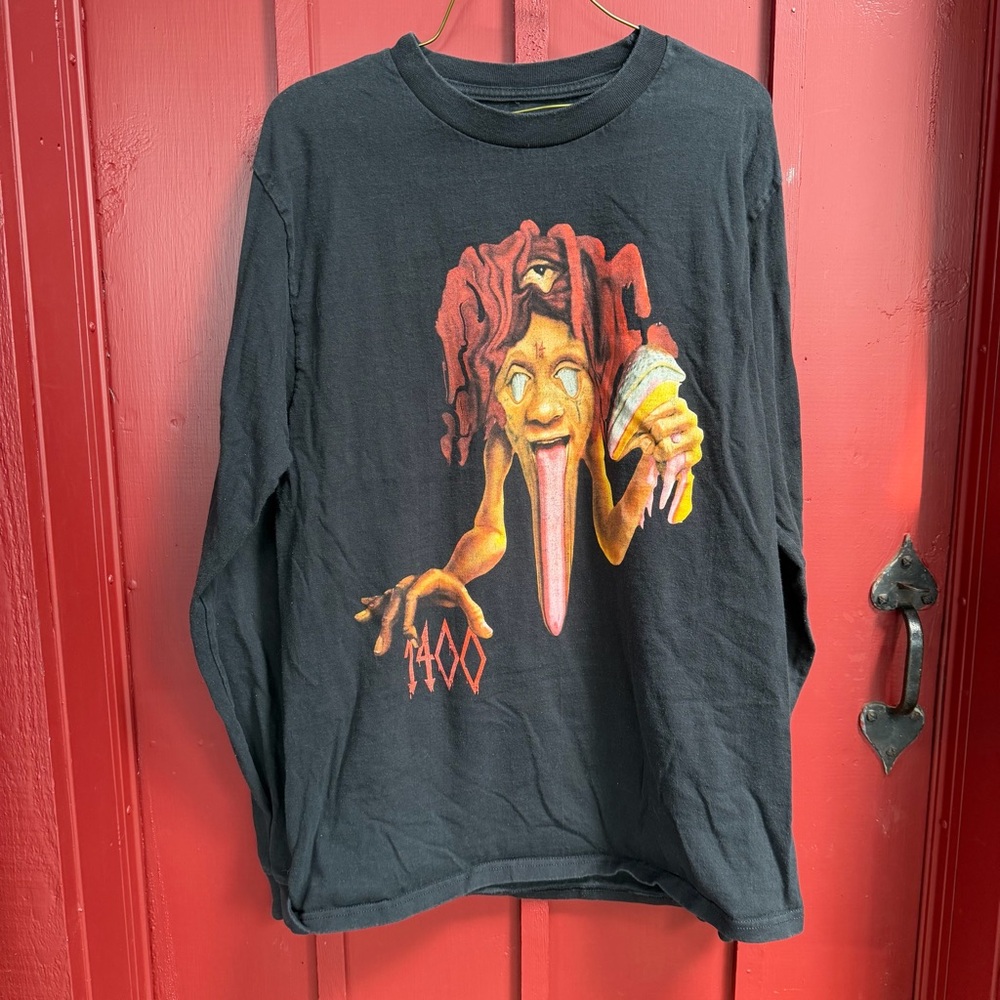 Vintage Trippie Redd Shirt Lifes a Trip Rap Hip Hop Long Sleeve Tee Mens Size M